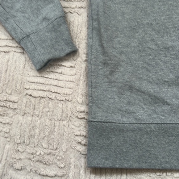 EVERLANE French terry crewneck long sleeve gray sweatshirt 100% cotton EUC XS - Picture 6 of 16